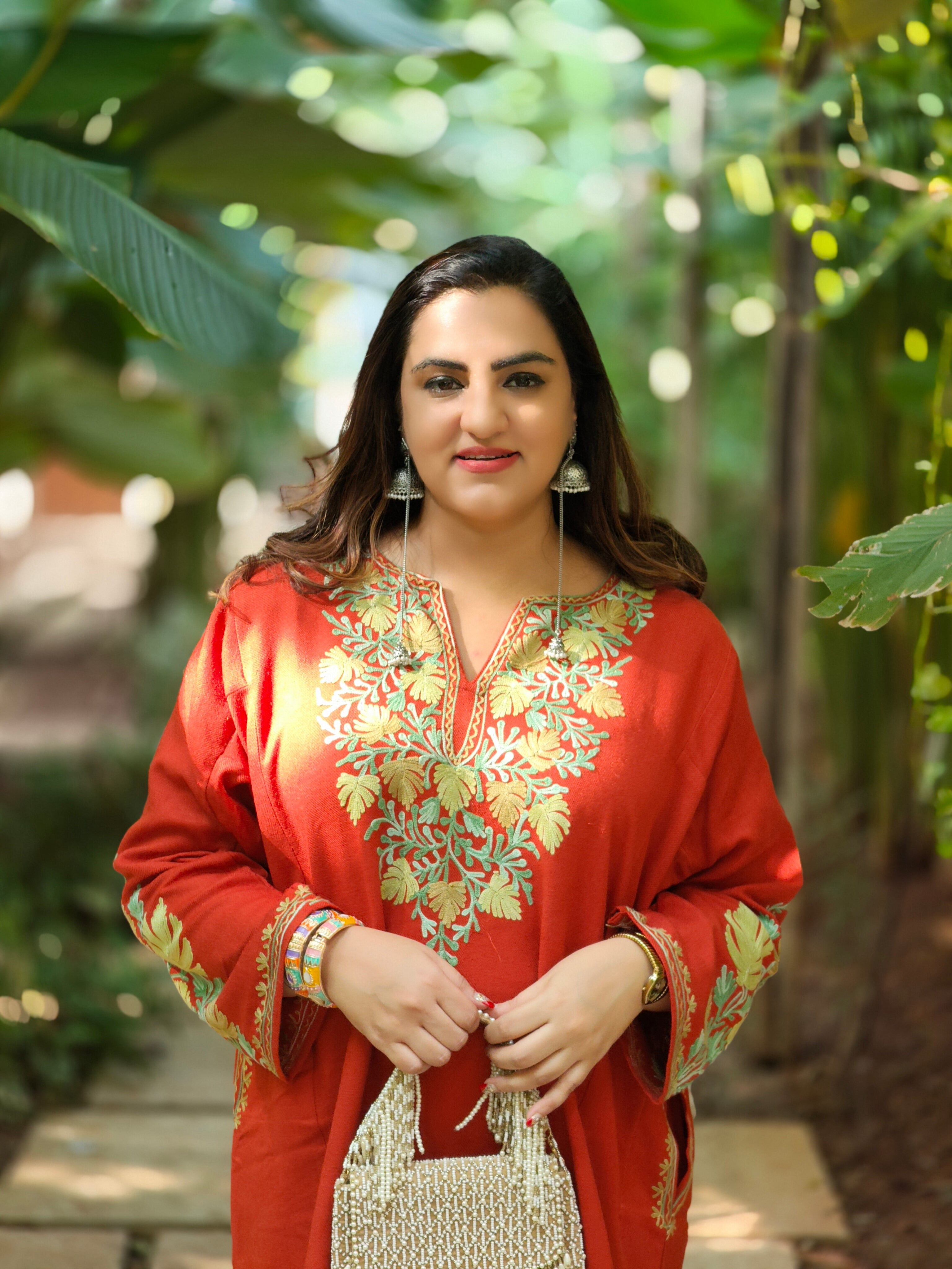 Rang-e-Khizan Autumnal Chinar Aari Phiran - Kashmir Box