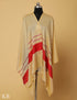 Spicy Mustard Silk Palla Stole - Kashmir Box