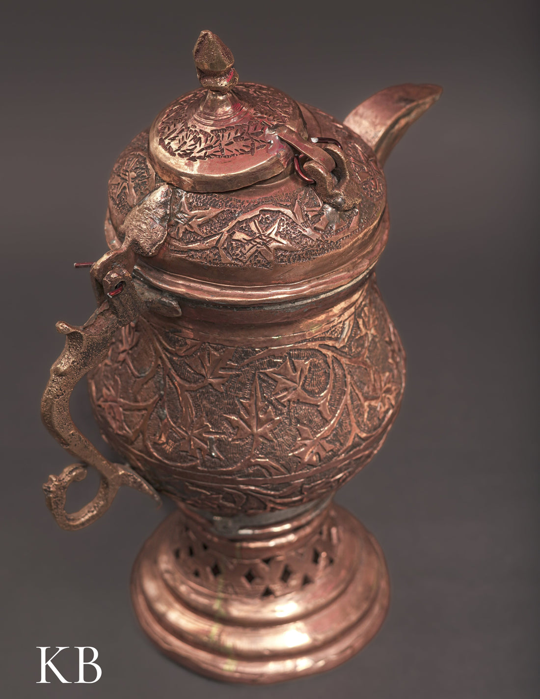 Kashmiri Copperware Samovar – Artisan-Made | Handcrafted Heritage