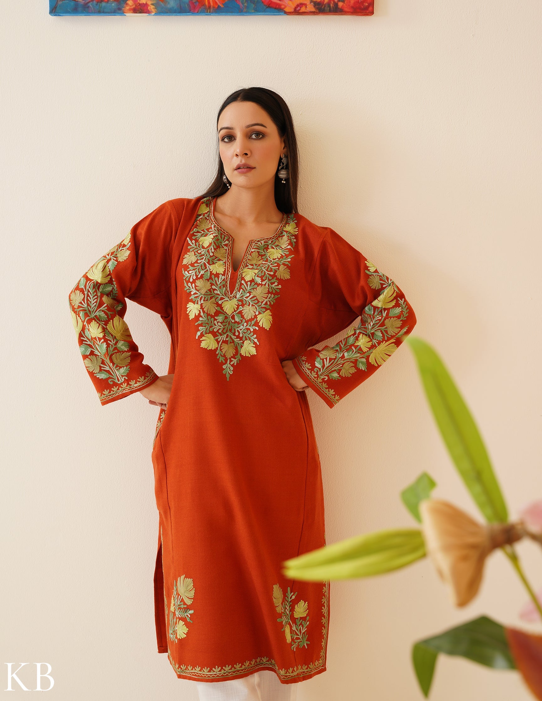 Rang-e-Khizan Autumnal Chinar Aari Phiran - Kashmir Box