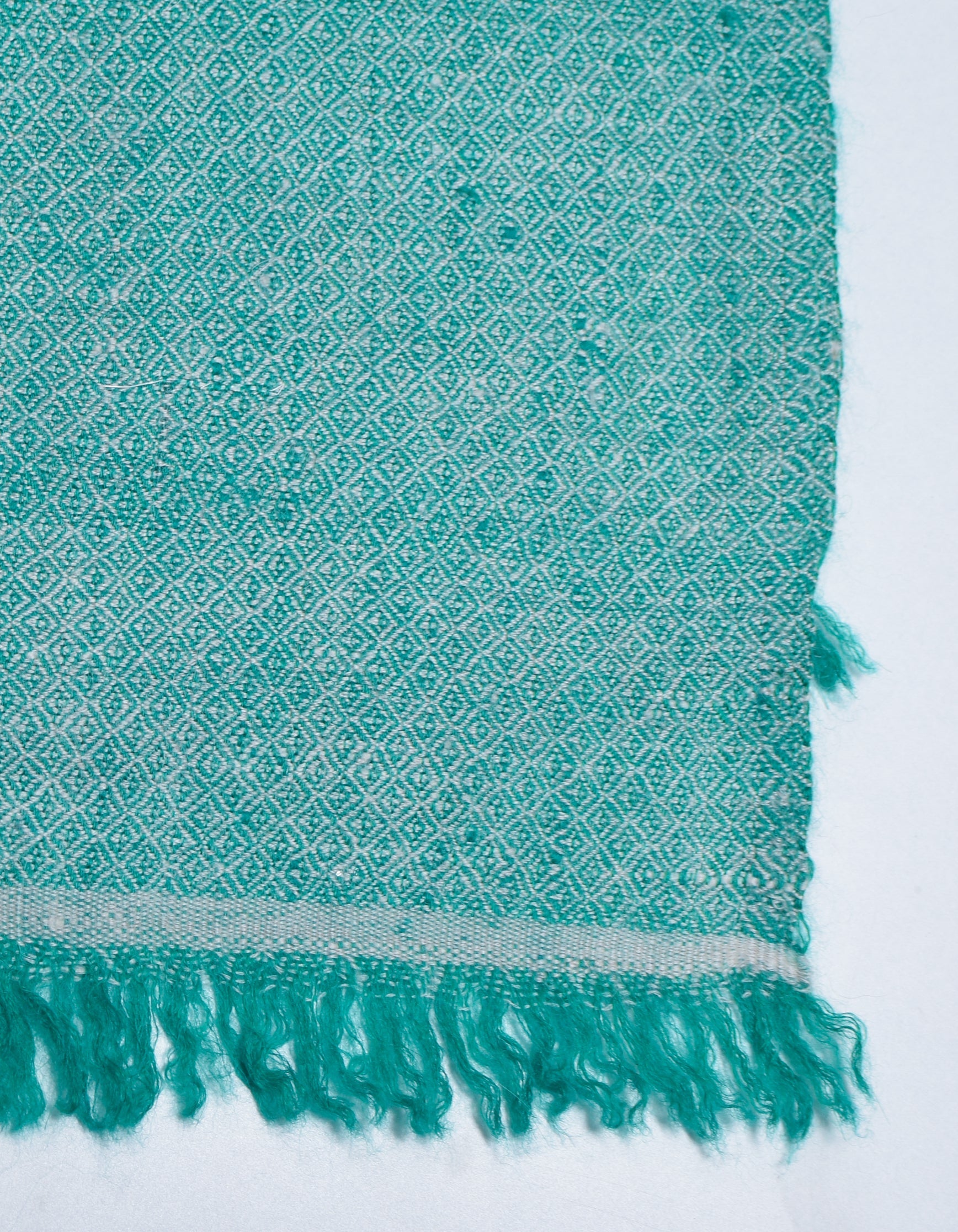 Modern Multi-Pattern Bands Handwoven Embroidered Cashmere Pashmina Stole - Kashmir Box