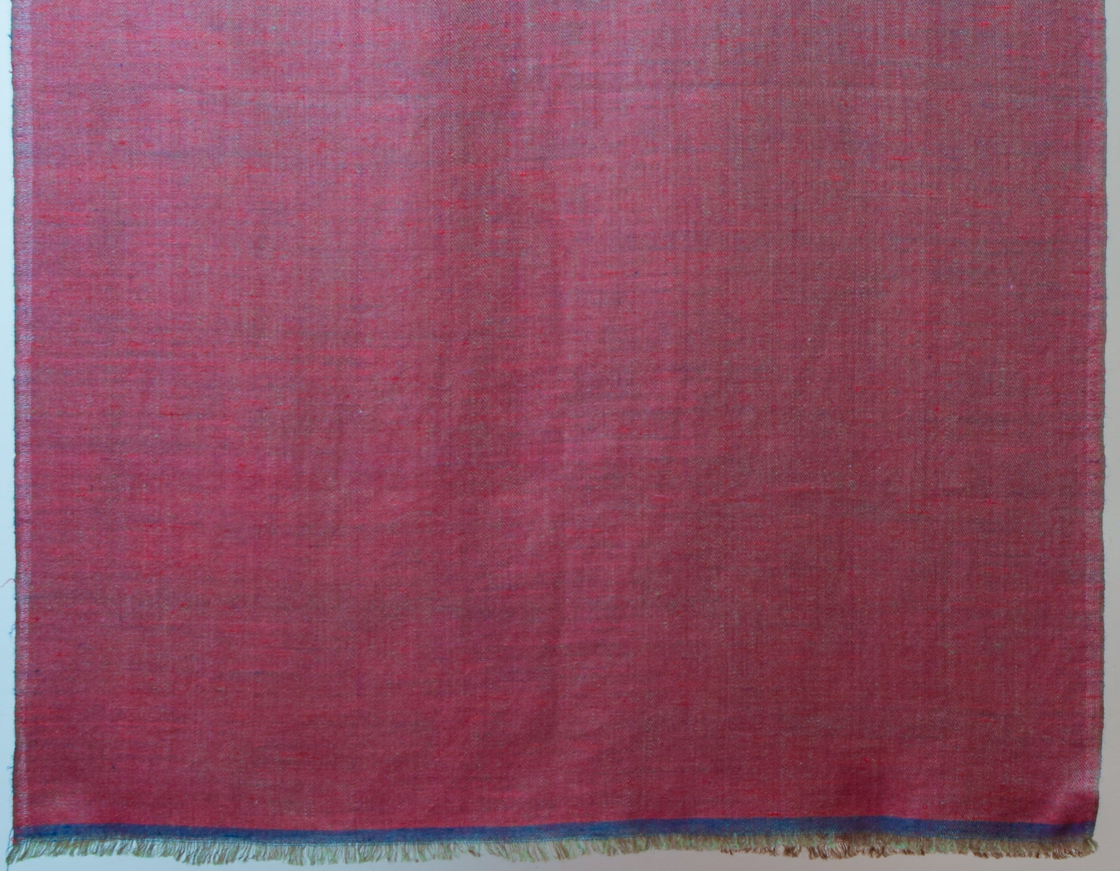 Maroon Berry Handwoven Reversible Cashmere Pashmina Shawl - Kashmir Box