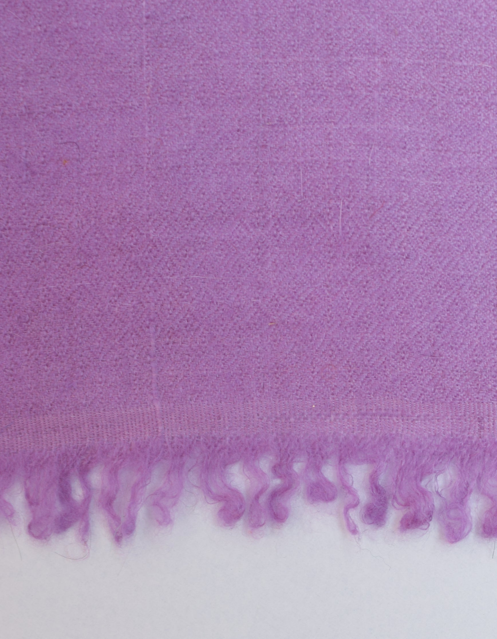 Lavender Handmade Sozni Certified Jaali Embroidered Cashmere Pashmina Stole