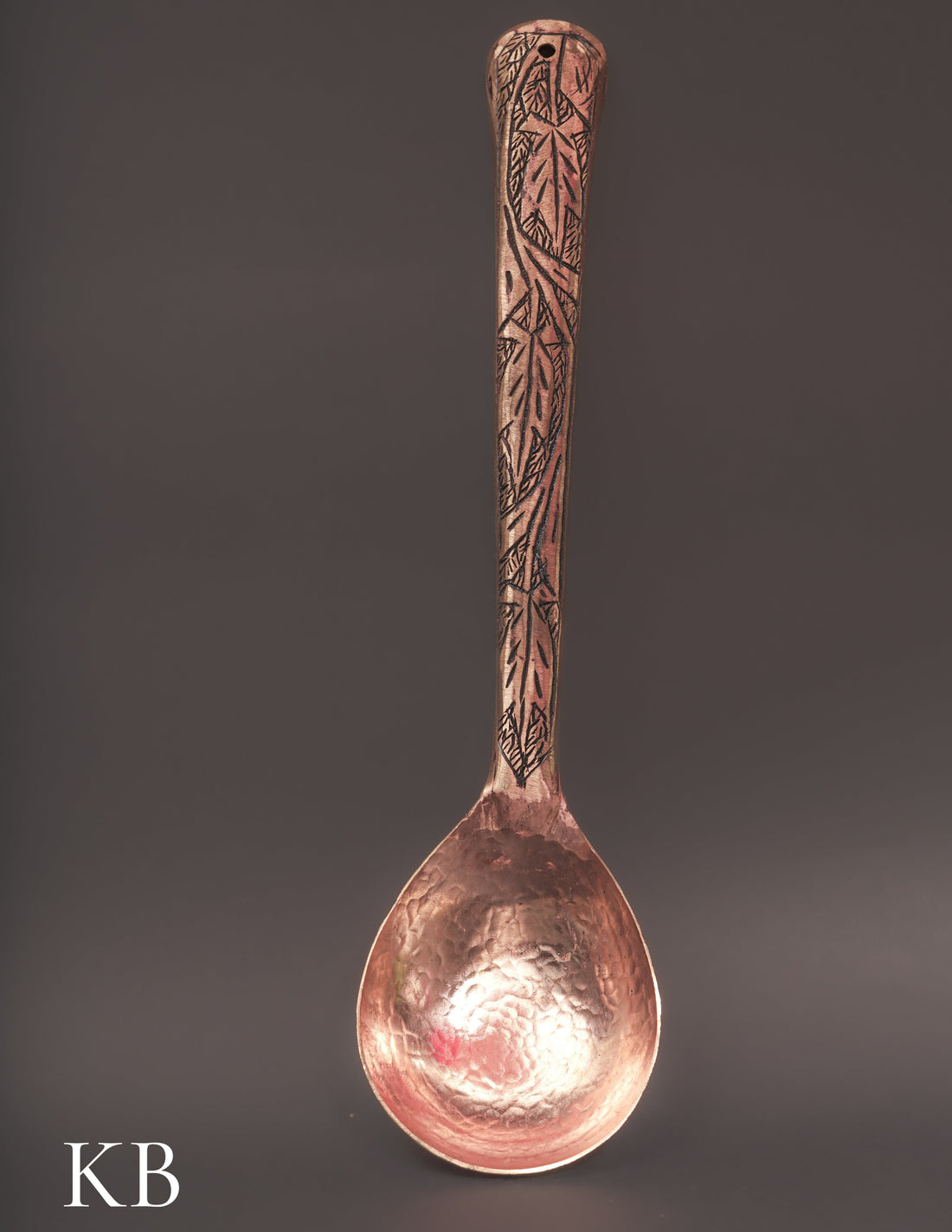 Kashmiri Copperware Serving Spoon – Artisan-Made | Handcrafted Heritage