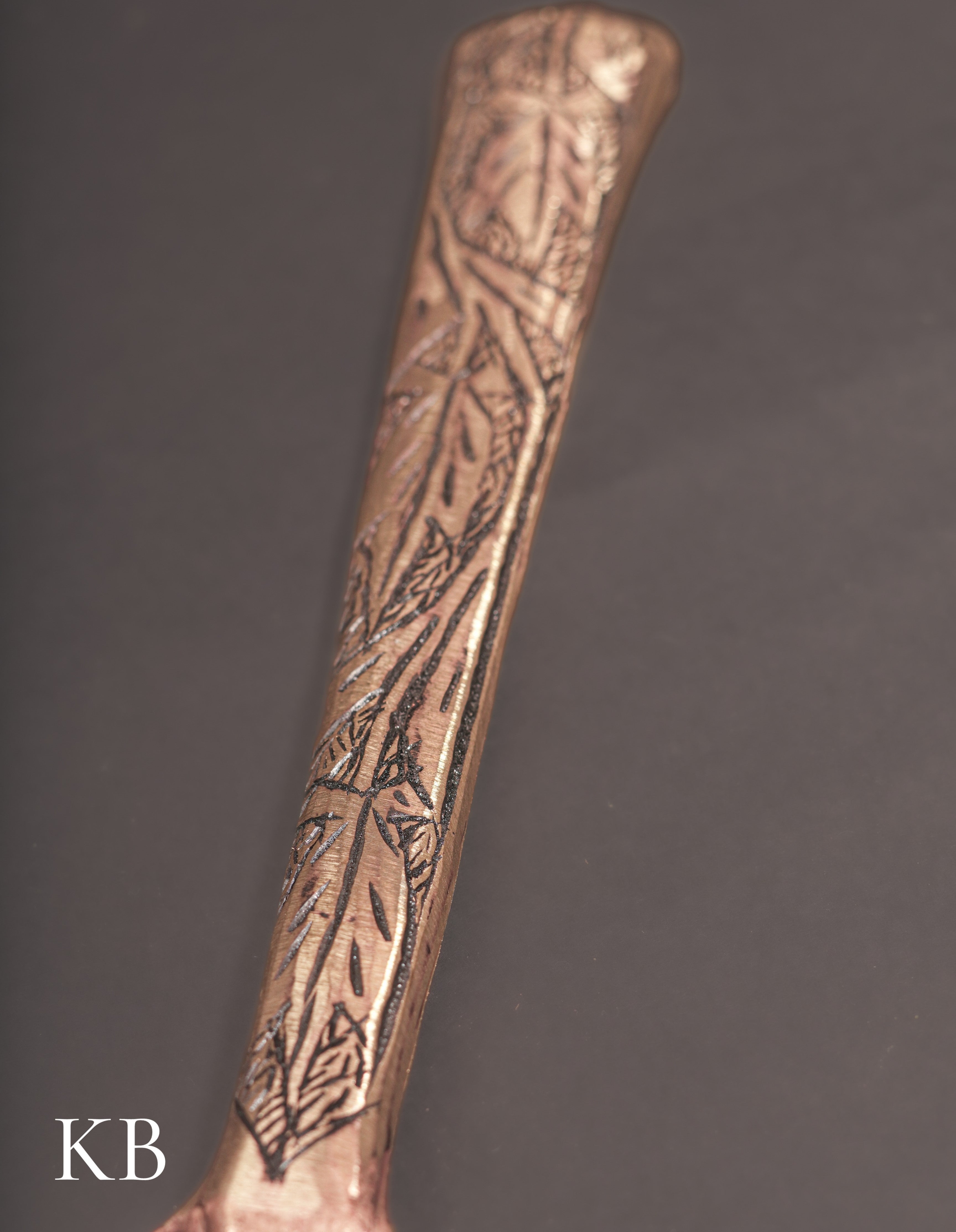 Kashmiri Copperware Serving Spoon – Artisan-Made | Handcrafted Heritage