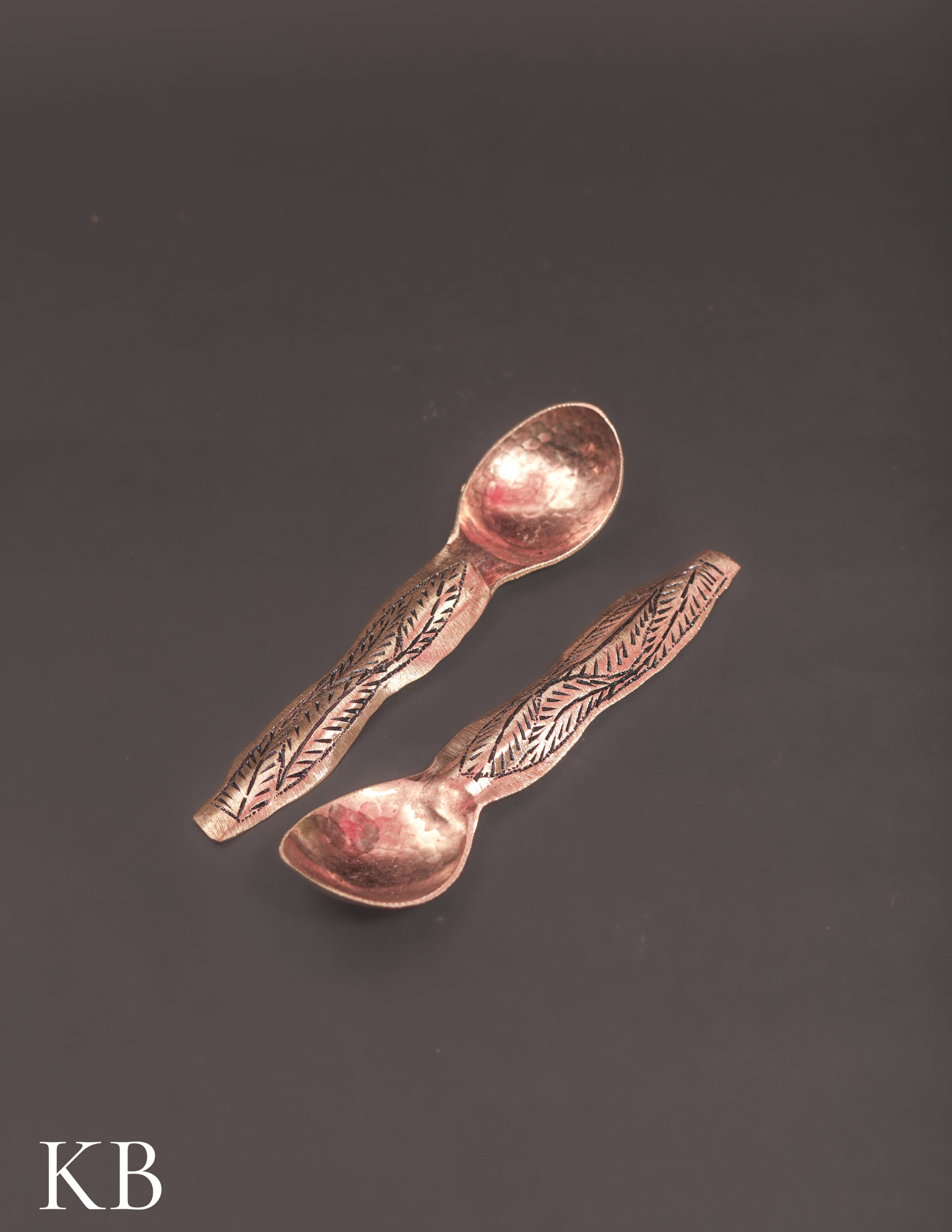 Kashmiri Copperware Spoons | Artisan-Made | Handcrafted Heritage