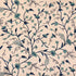 White Bluish Crewel Embroidered Curtain - KashmirBox.com