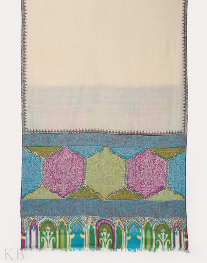 Modern Designed Jamma Palla Stole - Kashmir Box