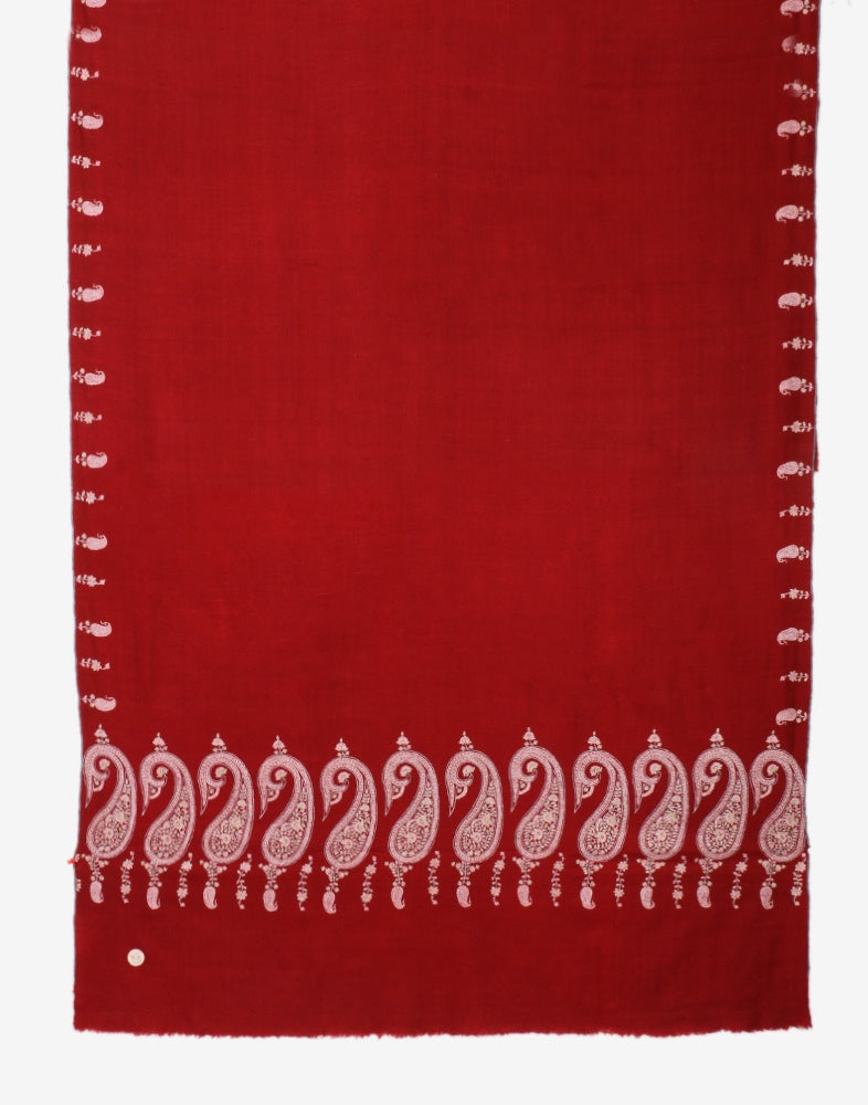 Bagh E Badaam GI Pashmina Shawl - Kashmir Box