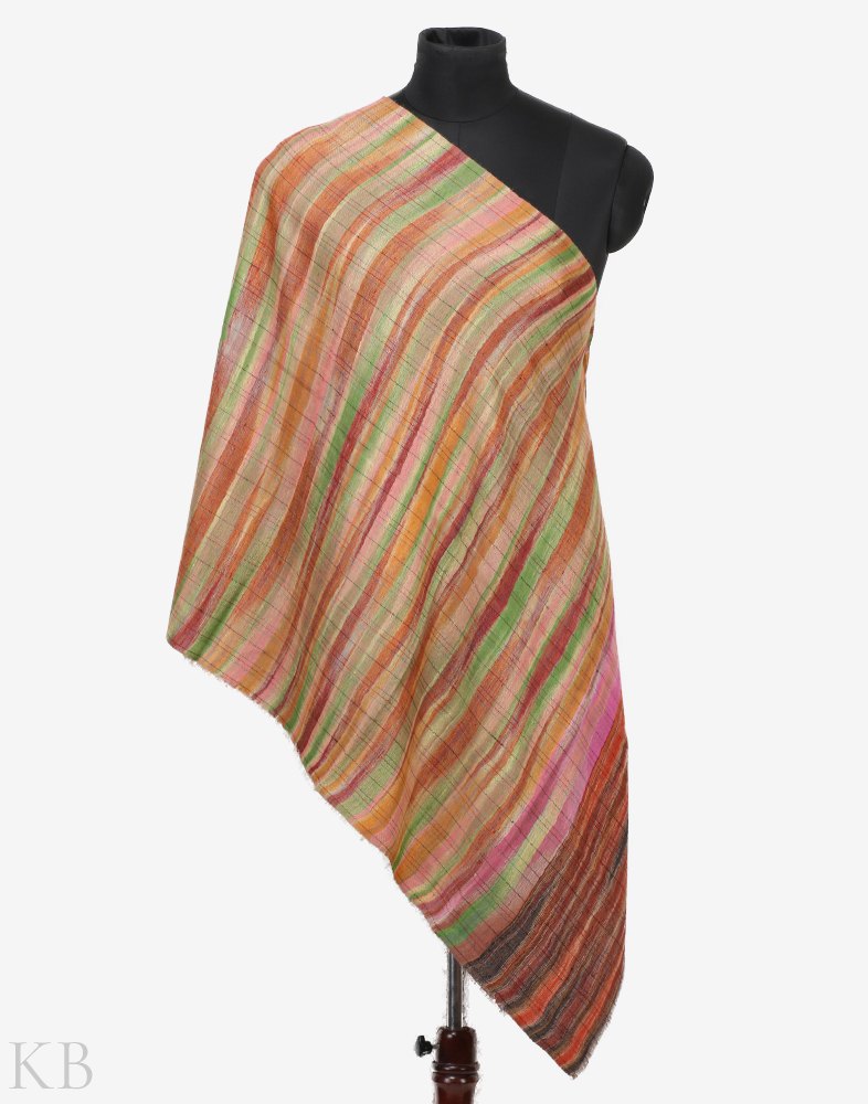 Khizan Reversible Pashmina Stole - Kashmir Box