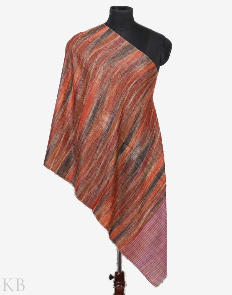 Rang E Chinar Reversible Pashmina Stole - Kashmir Box