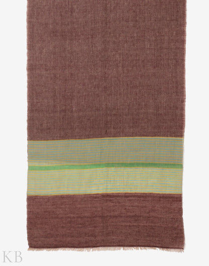 Multicolored Stripped Pashmina Stole - KashmirBox.com