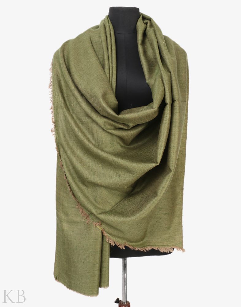 Zaitoon E Sabz Reversible Shawl - Kashmir Box