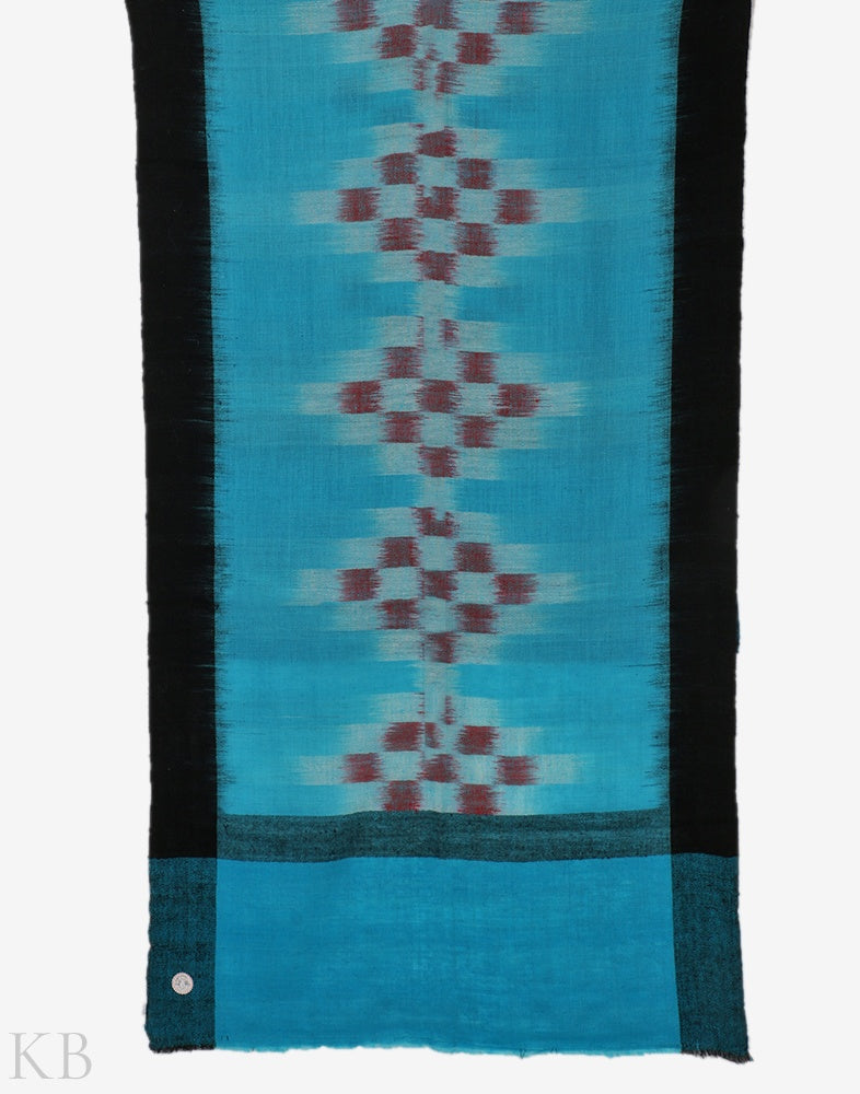 Ikkat E Nigeen GI Cashmere Stole - Kashmir Box