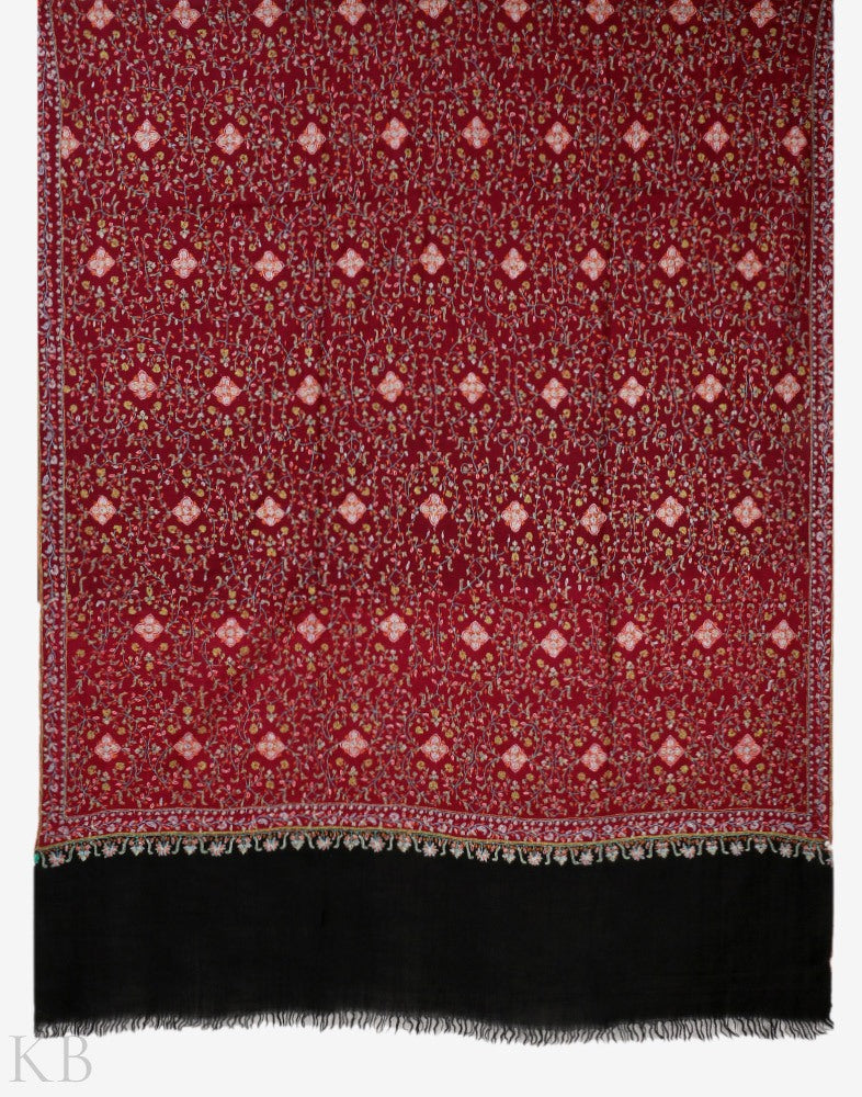 Do Rang E Bahaar Pashmina Shawl - Kashmir Box