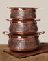 Vine Designed Copper Handi Set - KashmirBox.com