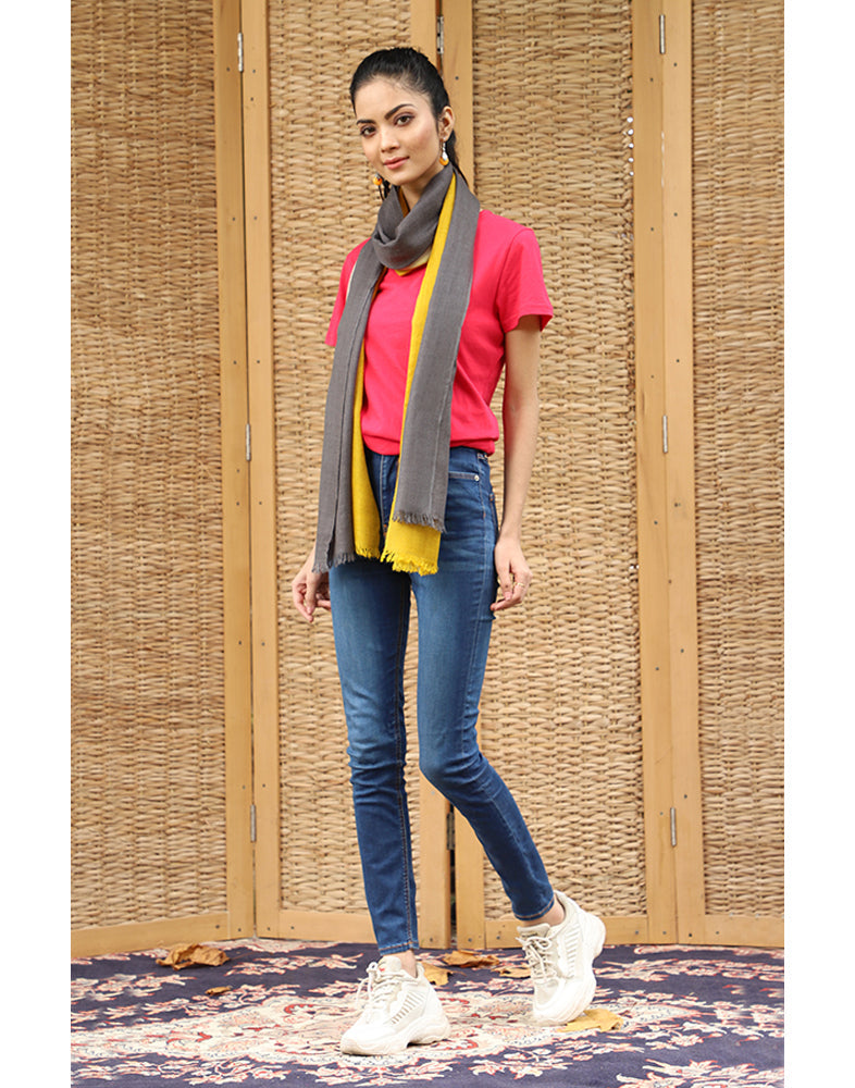 Tri Color Ombre Cashmere Stole - KashmirBox.com