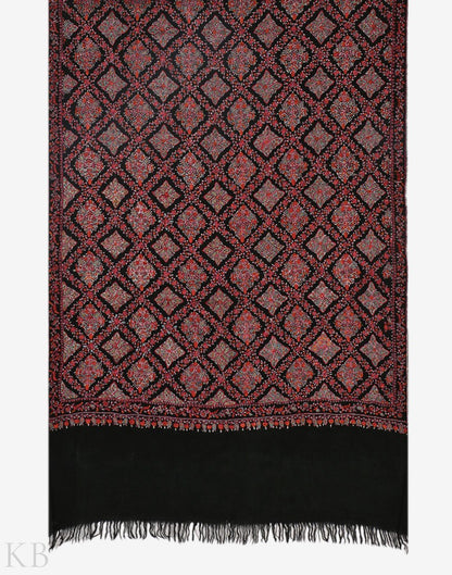 Chakor Sozni Pashmina Stole - Kashmir Box