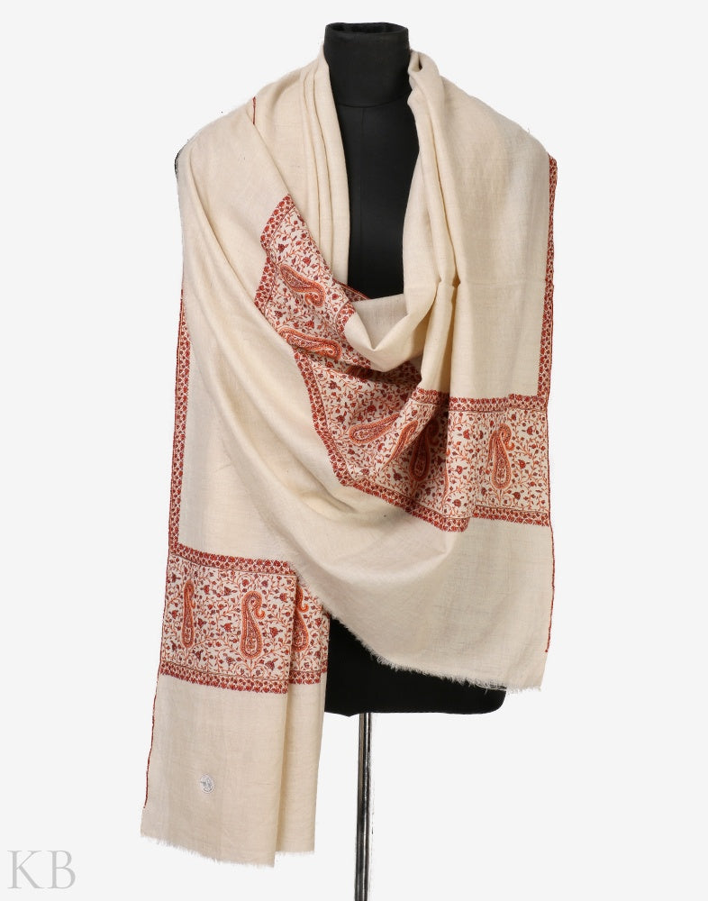 Sozni E Palla GI Pashmina Shawl - Kashmir Box