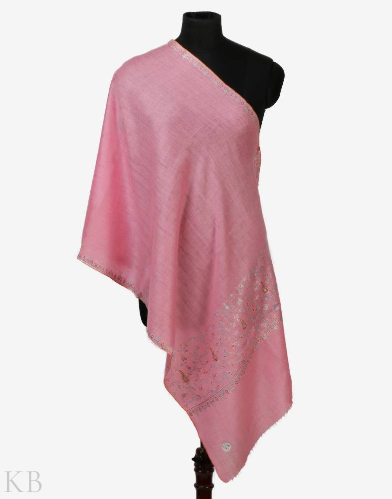 Badaam E Haseen GI Cashmere Stole - Kashmir Box