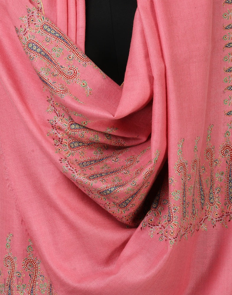 Golaab E Posh GI Pashmina Shawl - Kashmir Box