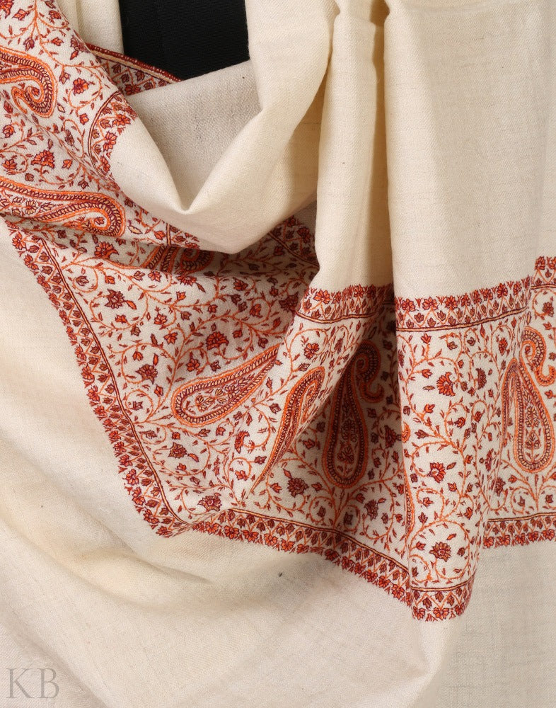 Sozni E Palla GI Pashmina Shawl - Kashmir Box