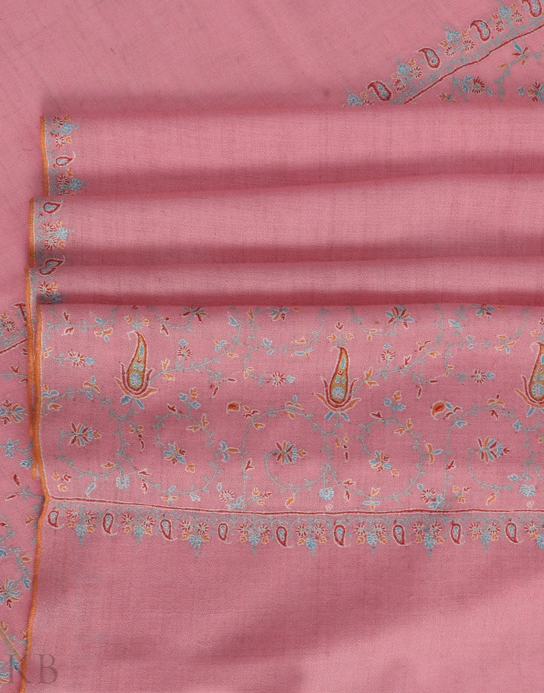 Badaam E Haseen GI Cashmere Stole - Kashmir Box