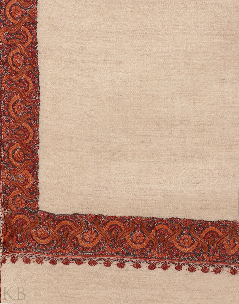 Rang E Pashm GI Dordaar Pashmina Shawl - Kashmir Box