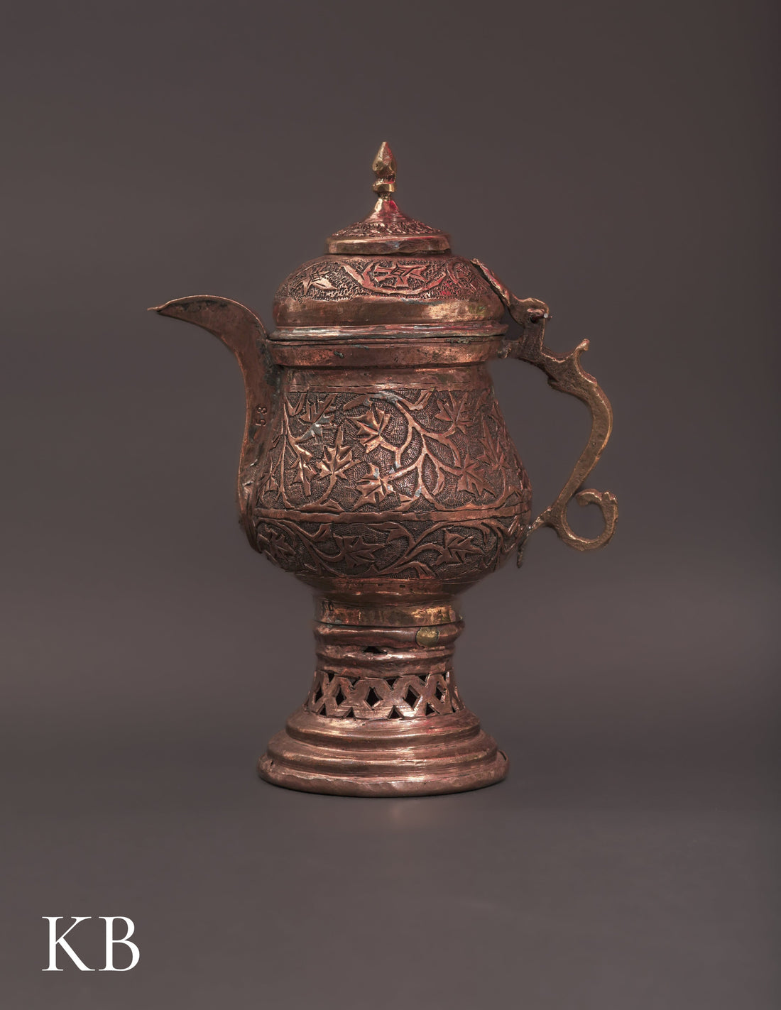 Kashmiri Copperware Samovar – Artisan-Made | Handcrafted Heritage