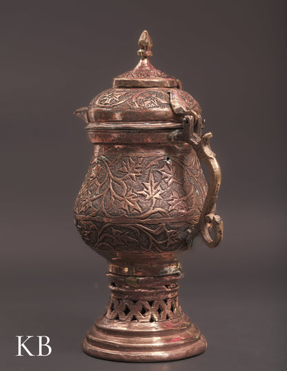 Kashmiri Copperware Samovar – Artisan-Made | Handcrafted Heritage