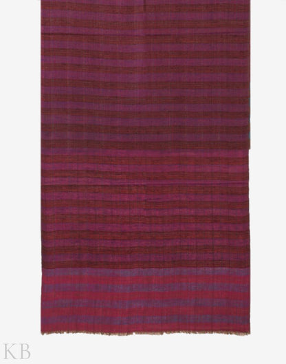 Mawal E Neel Reversible Pashmina Stole - Kashmir Box