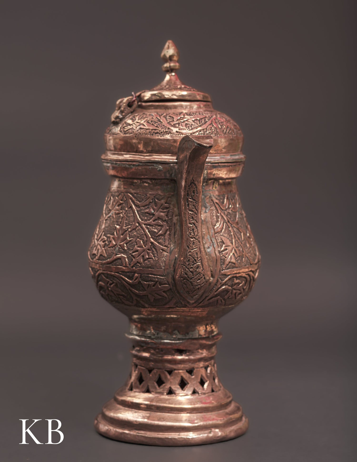 Kashmiri Copperware Samovar – Artisan-Made | Handcrafted Heritage