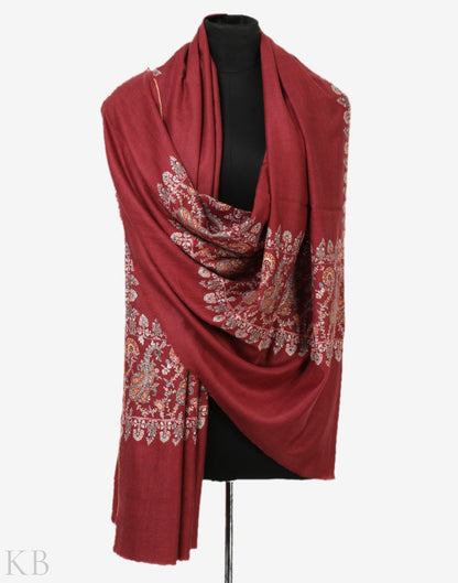 Mawal E Posh GI Pashmina Shawl - Kashmir Box