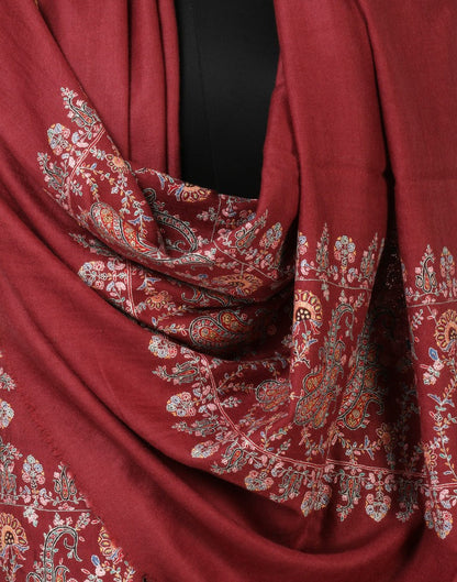 Mawal E Posh GI Pashmina Shawl - Kashmir Box