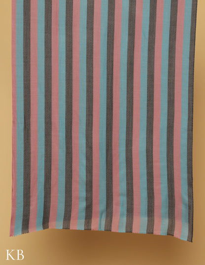 Multicolor Striped Stole - Kashmir Box