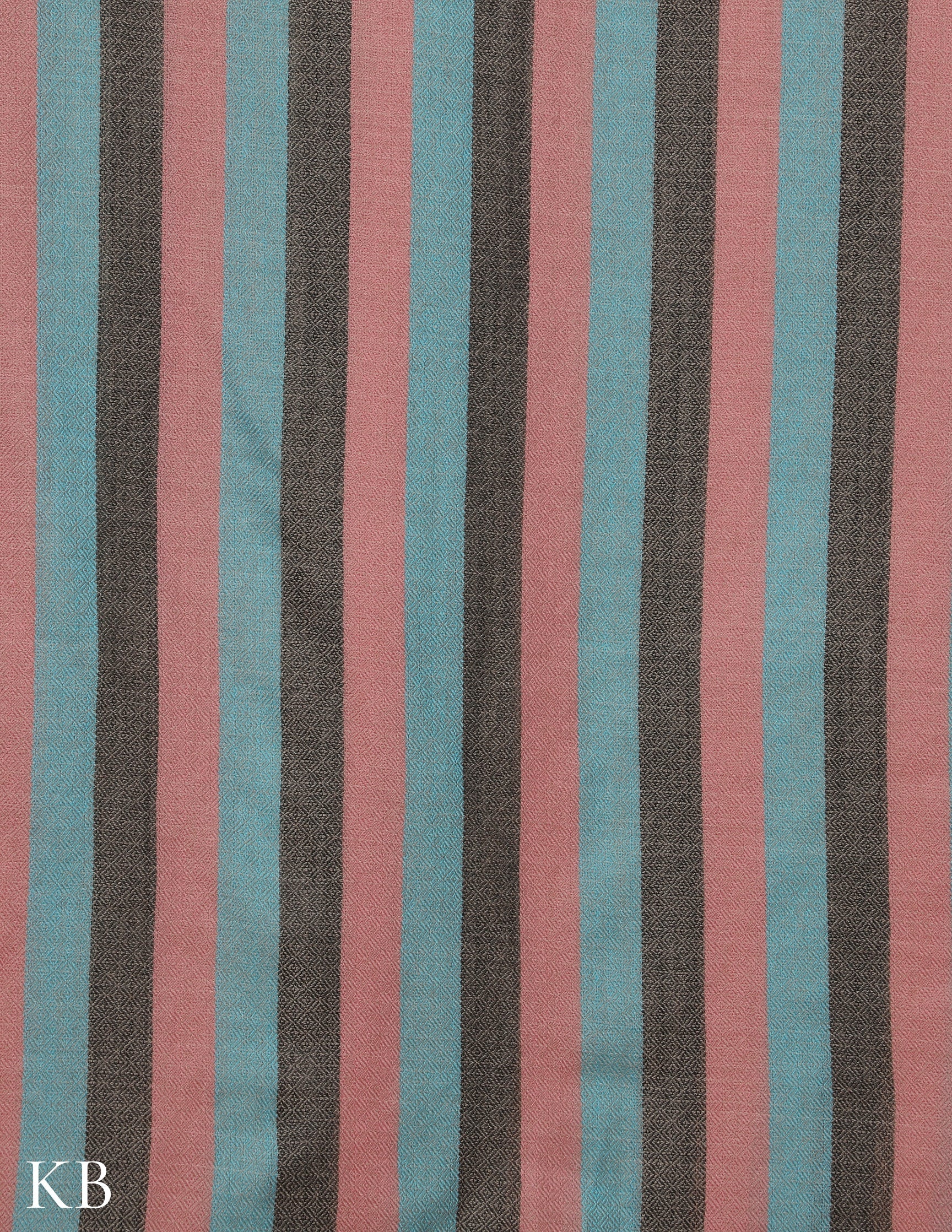 Multicolor Striped Stole - Kashmir Box