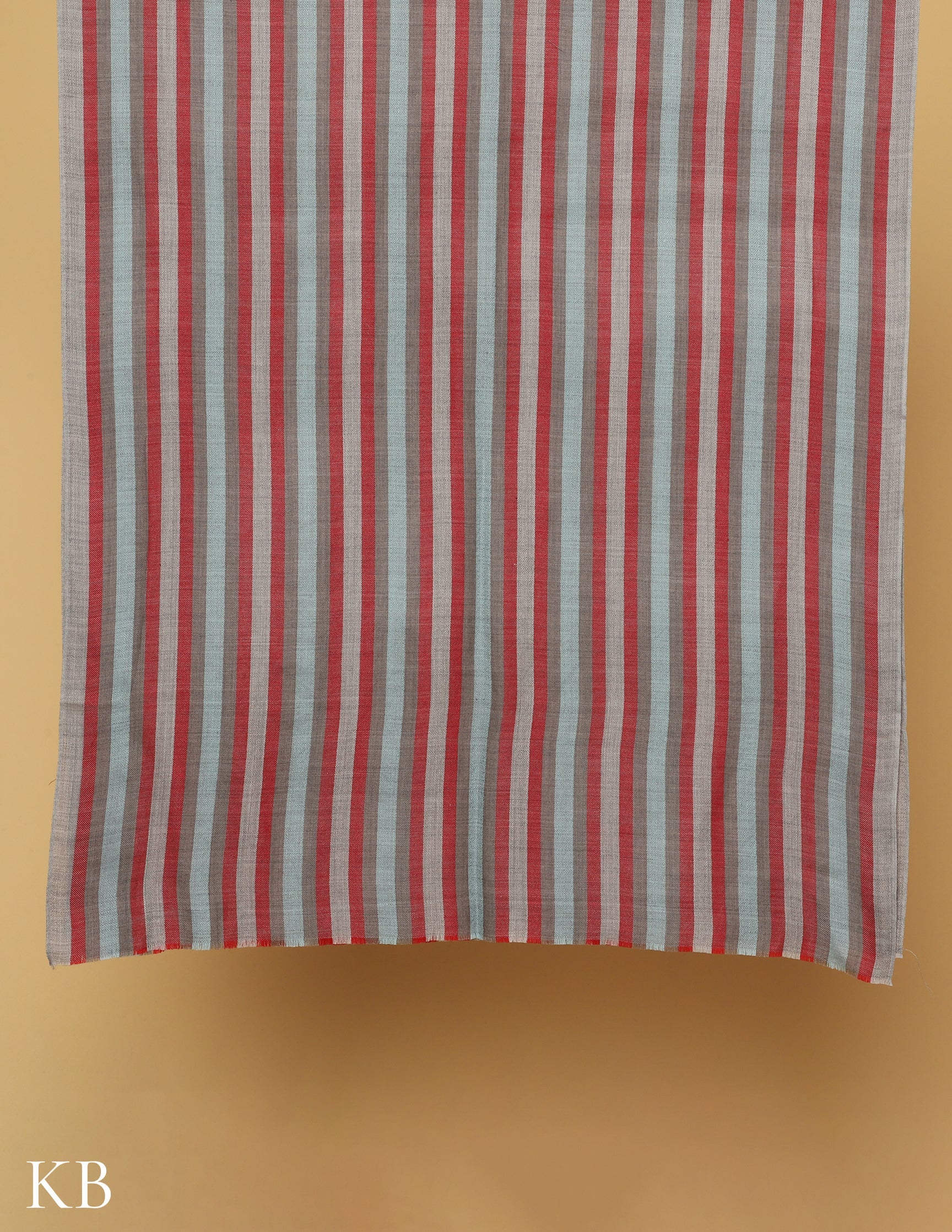 Colorful Striped Stole - Kashmir Box