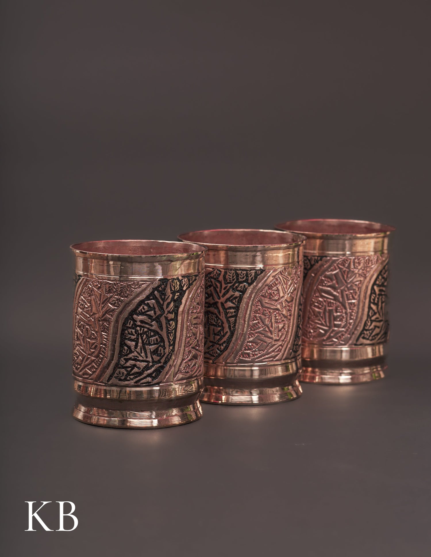 Kashmiri Copperware Drinking Glass | Artisan-Made | Handcrafted Heritage