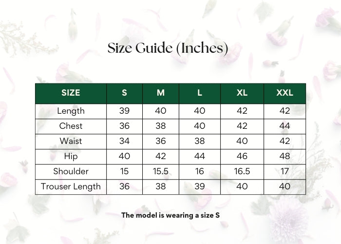 Soft Green Aari Work Cotton Co-ord Set - Kashmir Box