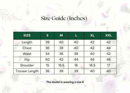 Soft Green Aari Work Cotton Co-ord Set - Kashmir Box