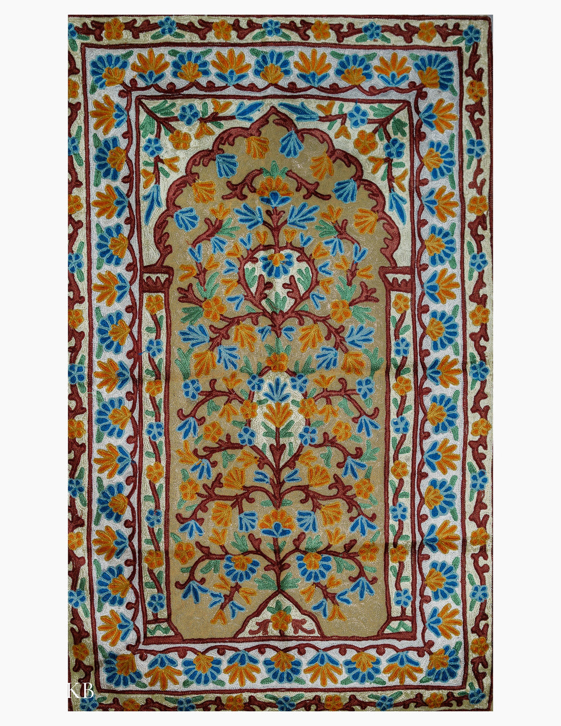 Diwan-e-Khas Kashmiri Prayer Rug