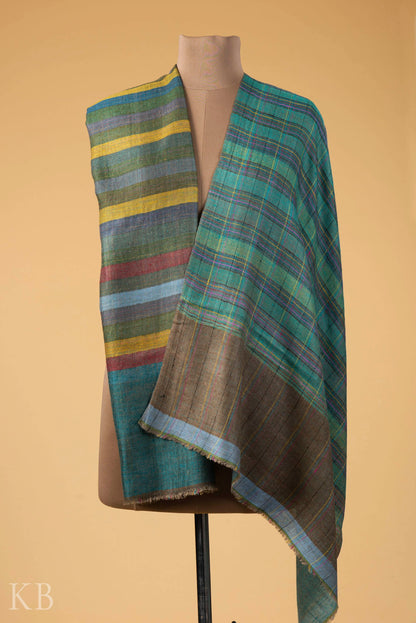 Multicolored Modern Design Pashmina Stole - Kashmir Box