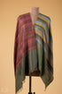 Modern Design Reversible Multicolored Pashmina Stole - Kashmir Box