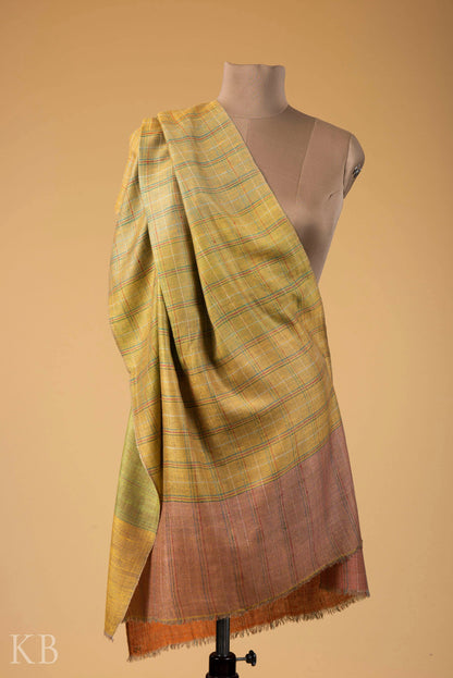 Modern Design Reversible Multicolored Pashmina Stole - Kashmir Box