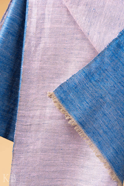 Blue Pink Reversible Pashmina Shawl - Kashmir Box