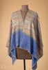 Multicolored Strip Sozni Kaari Pashmina Stole - Kashmir Box