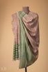 Multicolored Ikkat Designed Pashmina Shawl - Kashmir Box