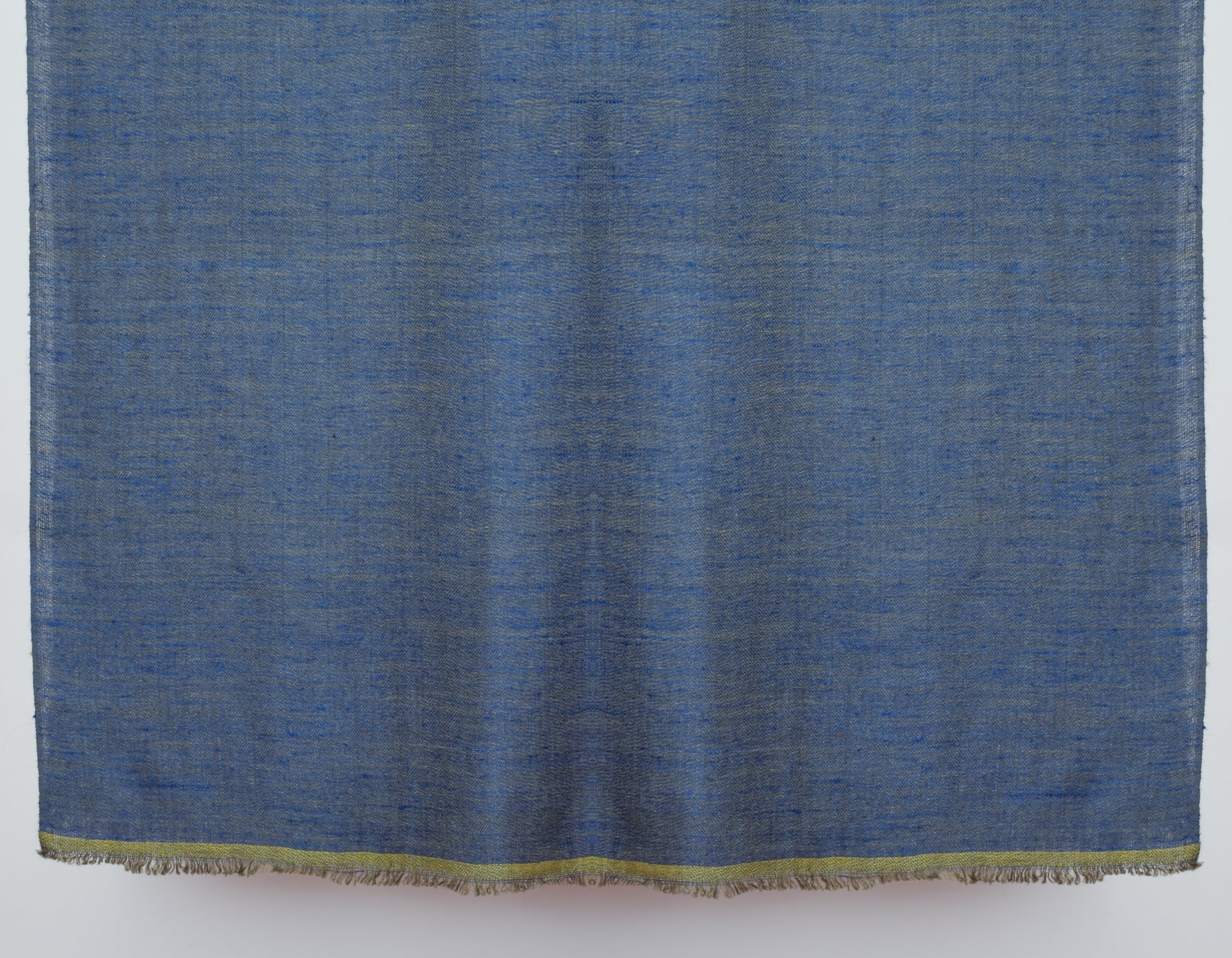 Blue Olive Handwoven Reversible Cashmere Pashmina Stole