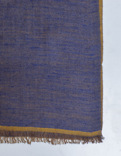 Blue Olive Handwoven Reversible Cashmere Pashmina Stole