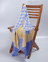 Handwoven Check Ikat Pattern Cashmere Pashmina Stole - Kashmir Box